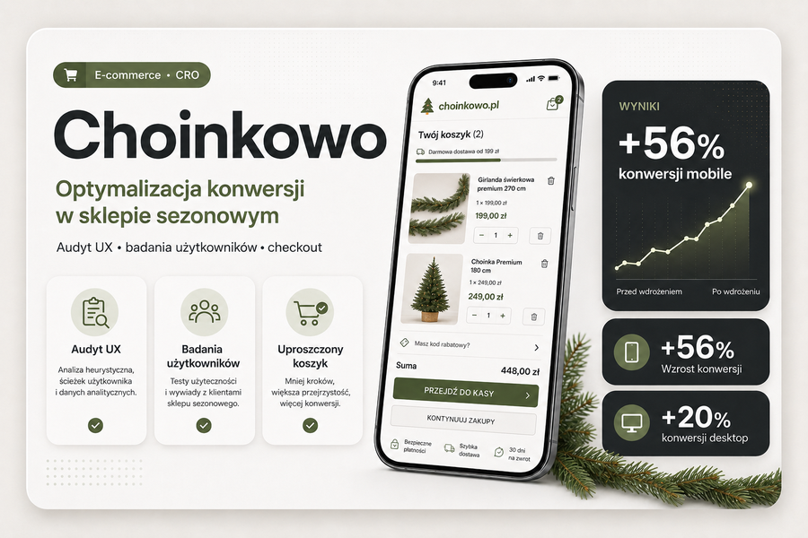 Wzrost konwersji o 56% na mobile